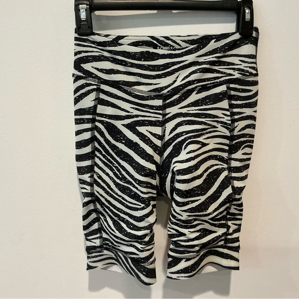 “Samsara” “The OG” Zebra Print Women’s Cycling Shorts - Picture 3 of 8